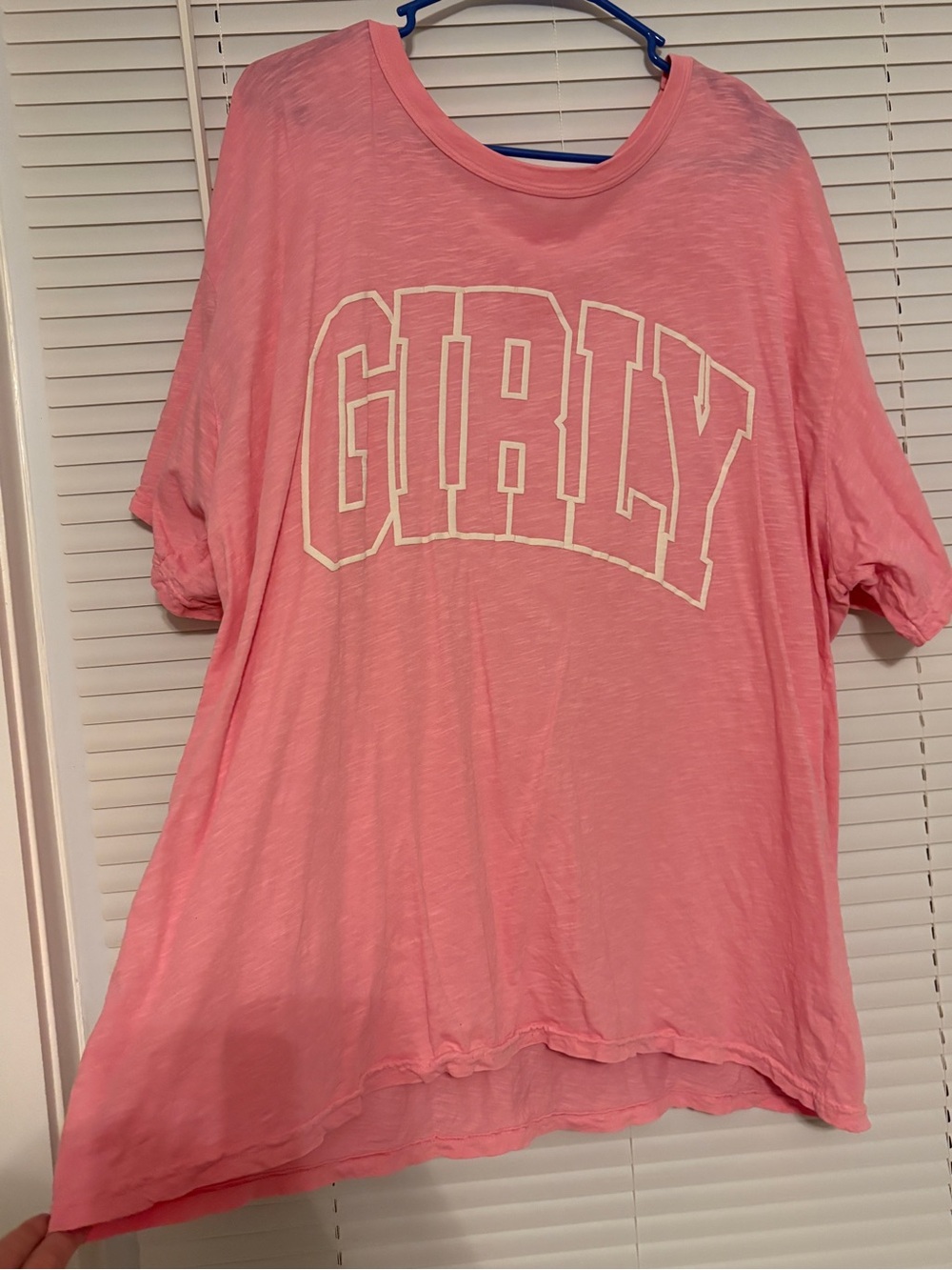 Girly Graphic Short Sleeve Tee - Pink